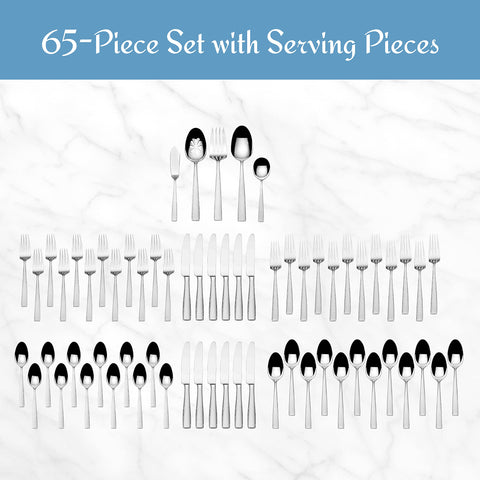 Mikasa Oliver forks arranged at place setting, enhances dining presentation