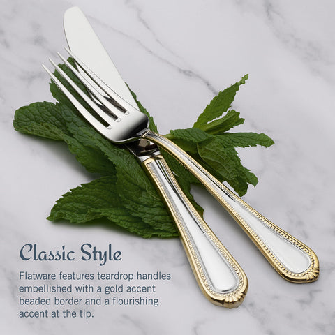 Selection of Mikasa serving utensils displayed together for versatility at events