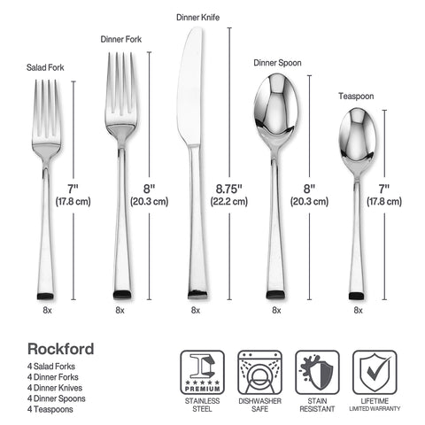 Mikasa Rockford next to hand showing scale and comfortable handling benefit