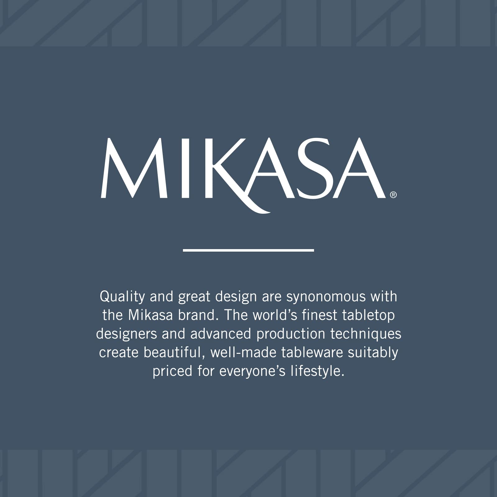 Mikasa pieces loaded in dishwasher rack to show dishwasher-safe convenience and easy care