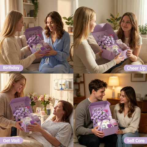 Mikimoony scale comparison with hand holding blanket showing size and portability