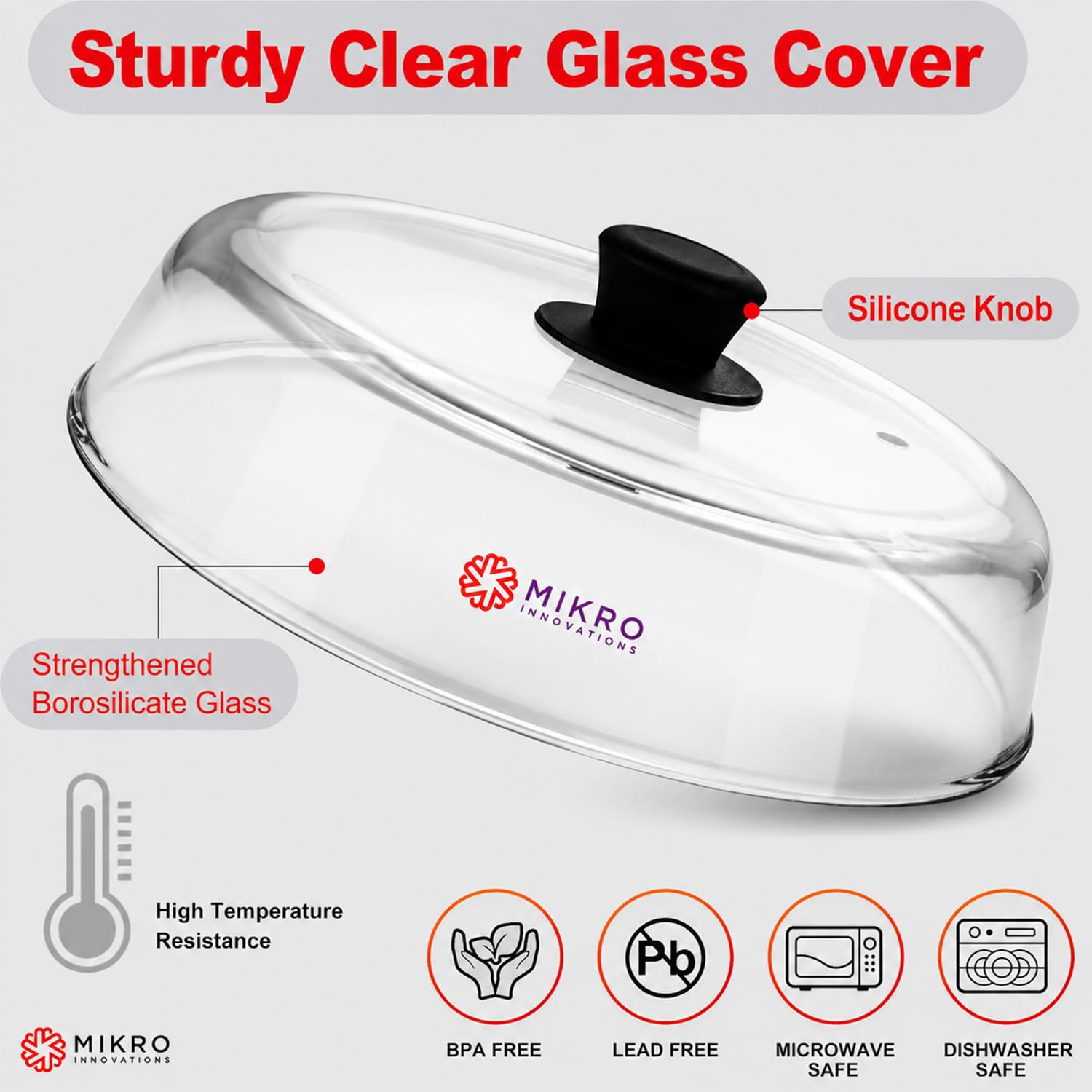 Mikro Innovations covering a bowl to keep food moist and contained