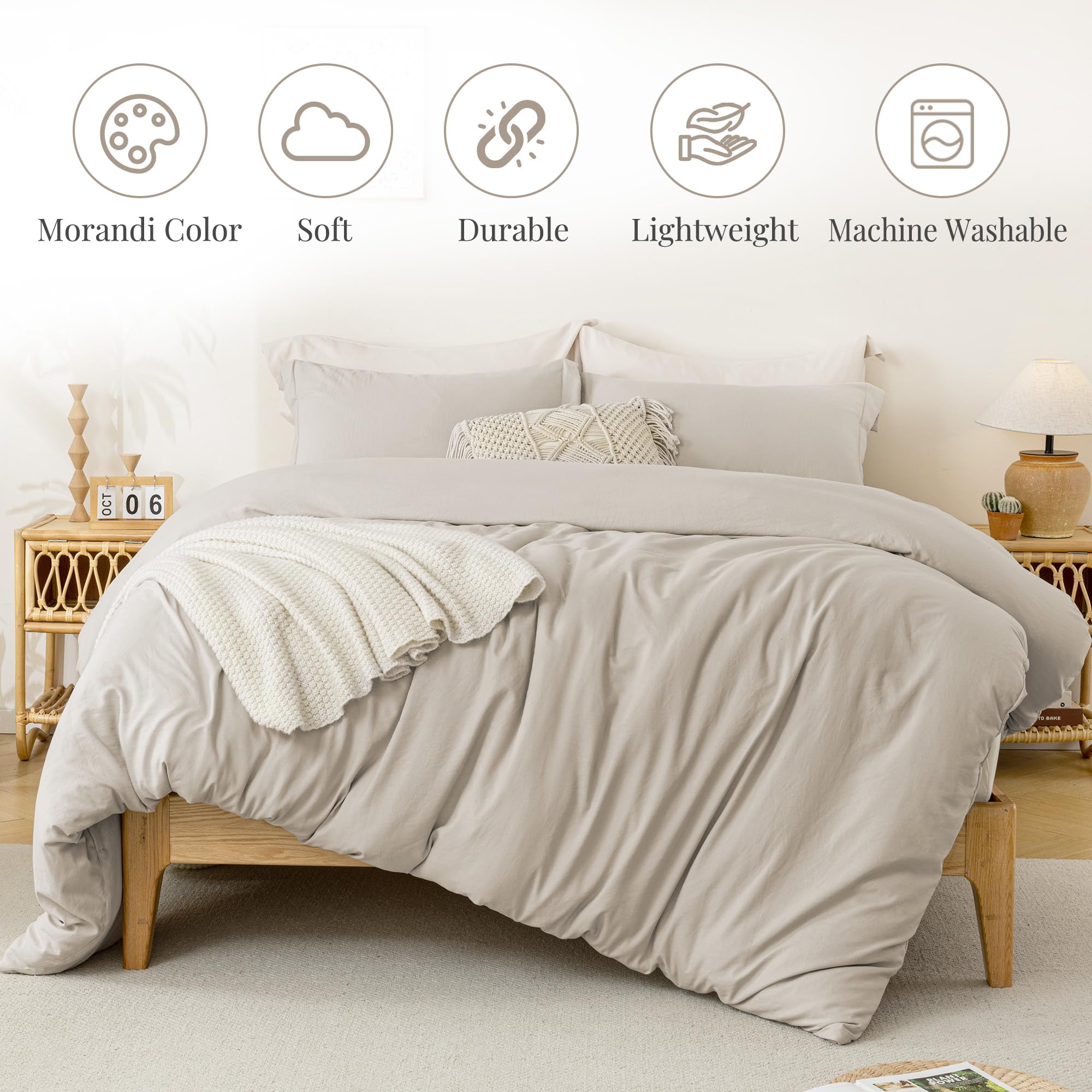 MILDLY close-up of washed microfiber texture for visible softness and comfort