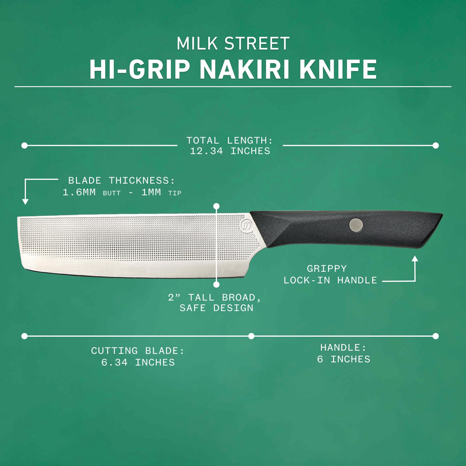 Milk Street scale comparison with hand demonstrating comfortable size