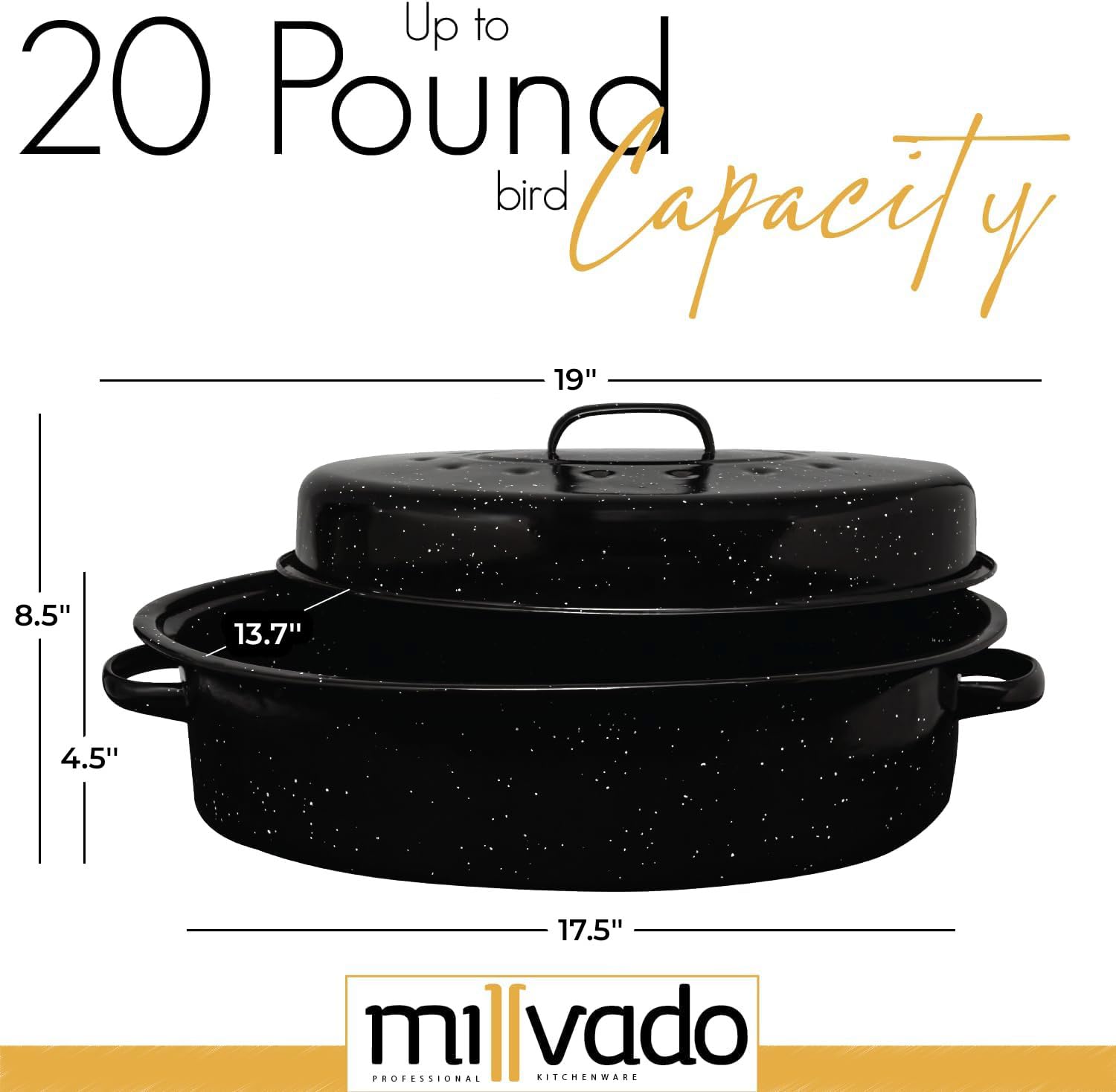 Millvado domed lid close-up demonstrating steam-trapping for moist results
