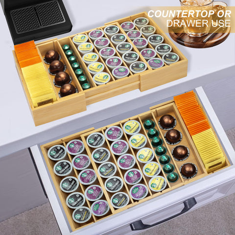 MinBoo on coffee station illustrating stylish organization and modern kitchen appeal