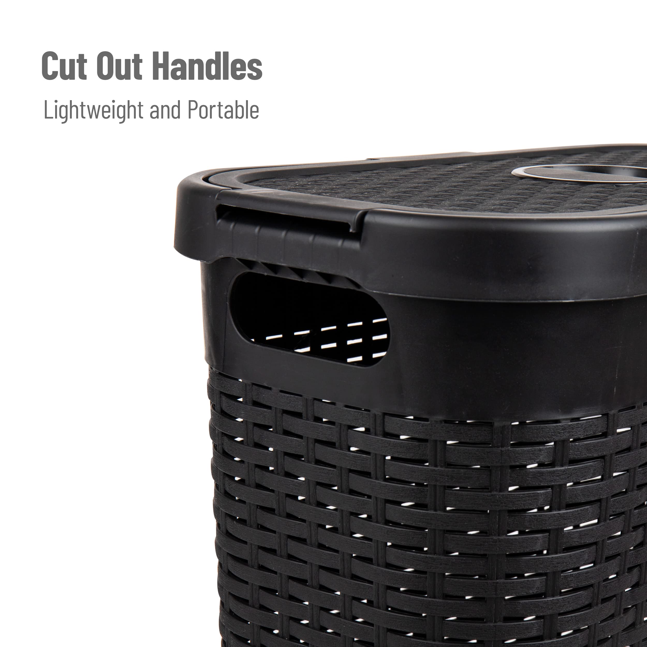 Mind Reader molded handle close-up demonstrating simple carrying comfort
