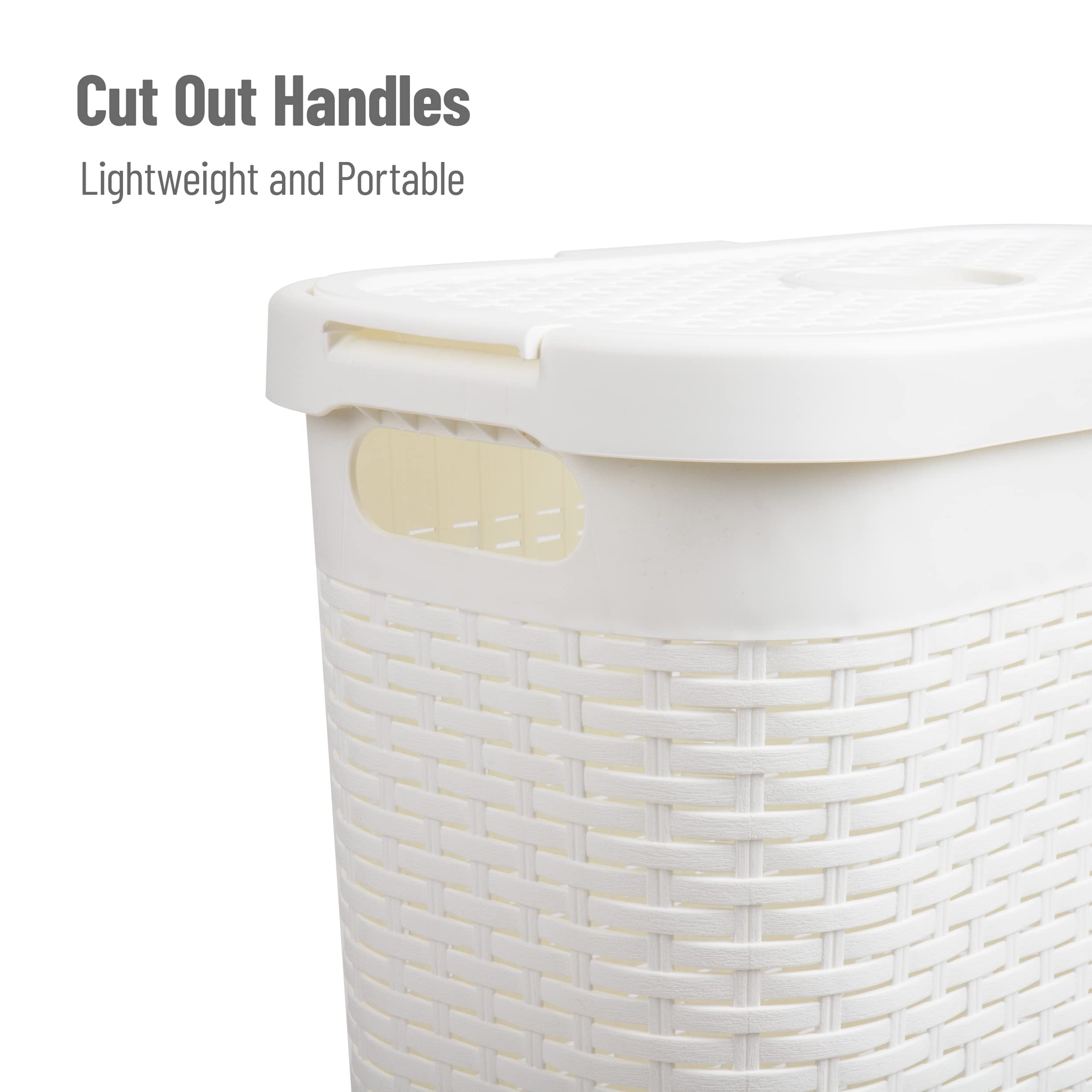 Mind Reader integrated cutout handles detail for comfortable carrying and lifting