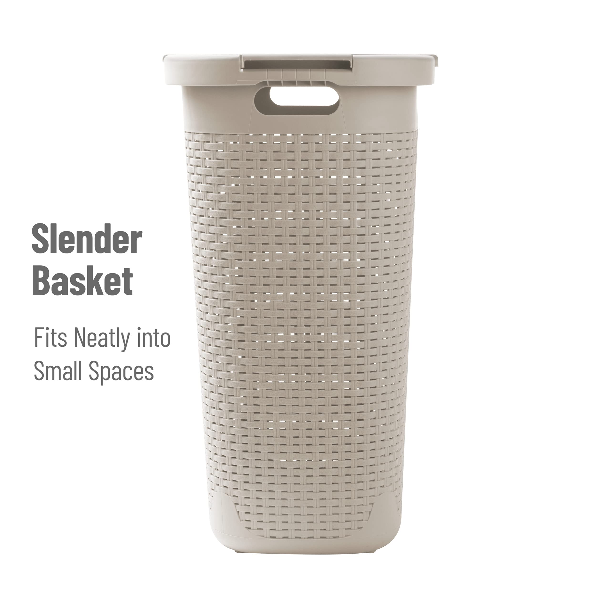 Mind Reader placed in bathroom showing narrow fit and space-saving benefit