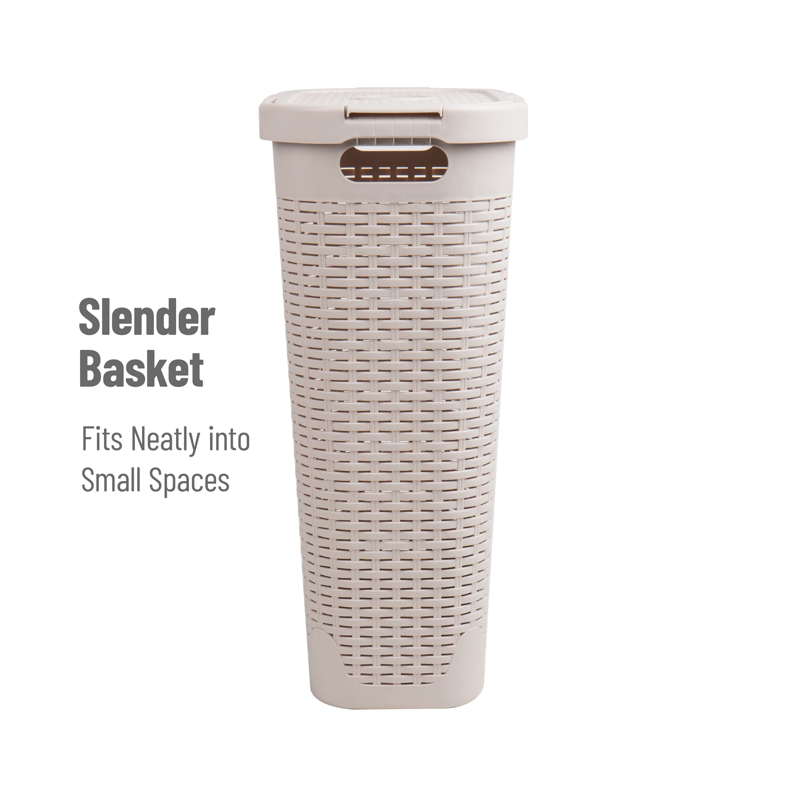 Mind Reader lid and hinge detail highlighting neat concealment benefit