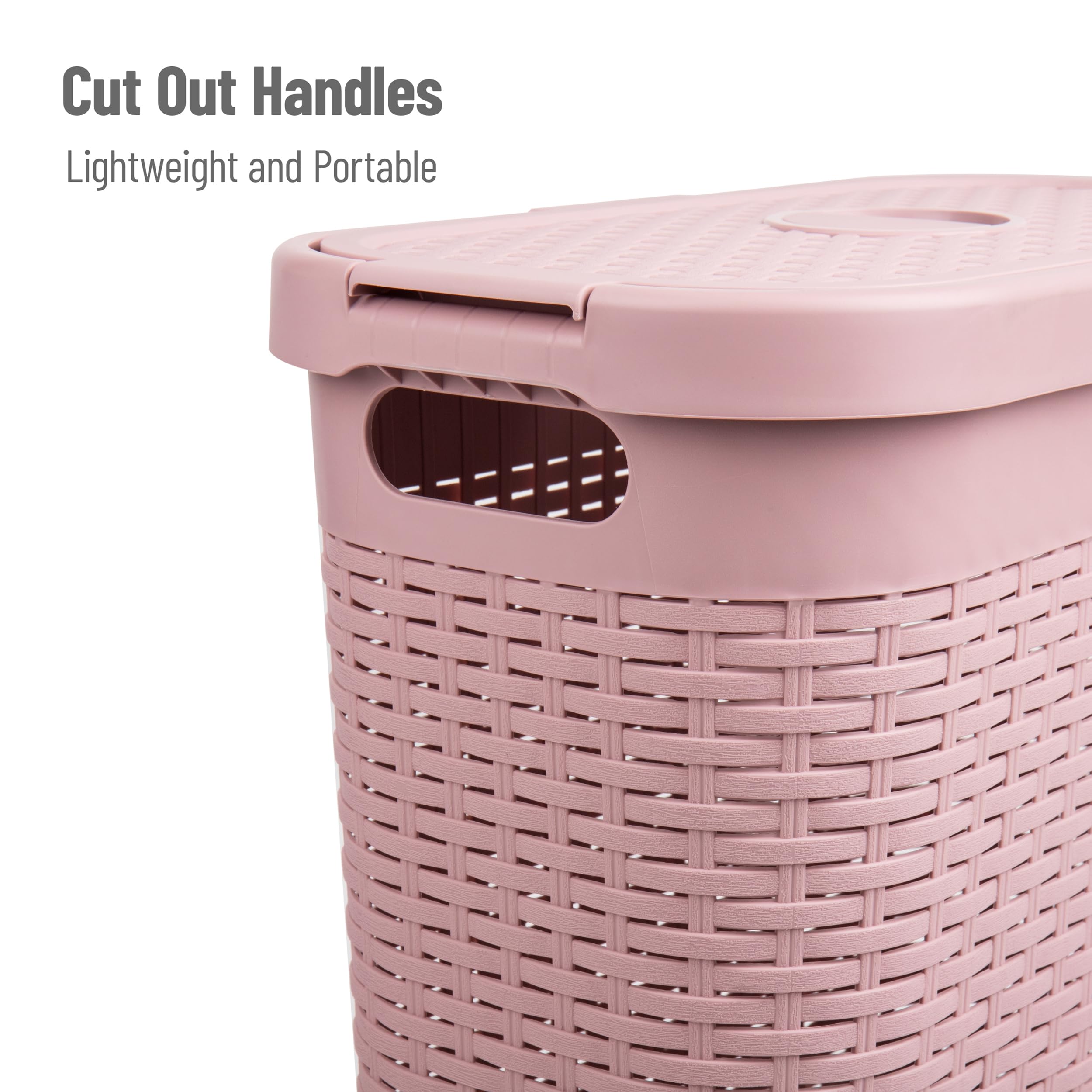Mind Reader integrated handle closeup shows ergonomic grip for carrying convenience