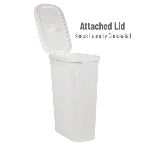 Mind Reader cut-out handle close-up for easy carrying and secure grip