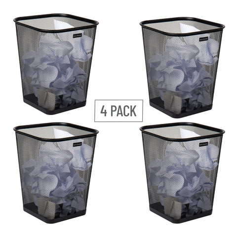 Mind Reader set of four arranged to show matching bins for multiroom organization