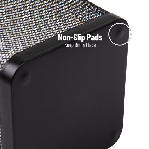 Mind Reader bin with small liner displayed for easy emptying and quick cleanup