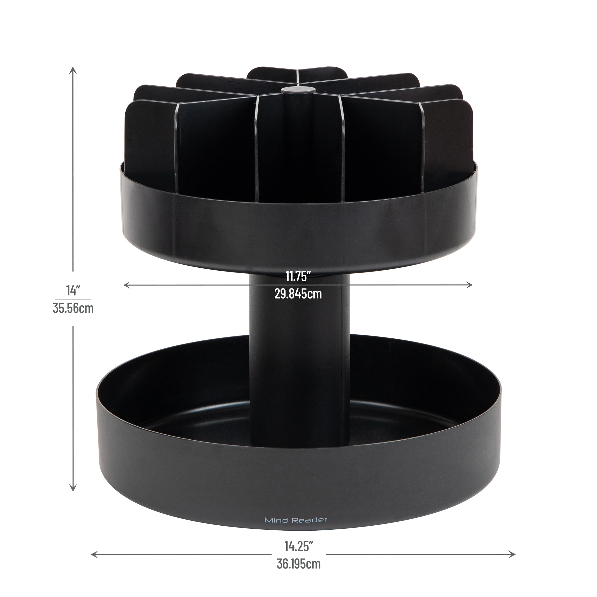 Mind Reader rotating action in use demonstrating effortless 360-degree access
