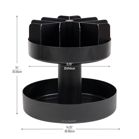 Mind Reader rotating action in use demonstrating effortless 360-degree access