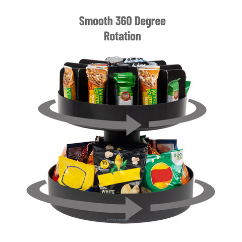 Mind Reader beside coffee mugs to show scale and countertop-saving benefit