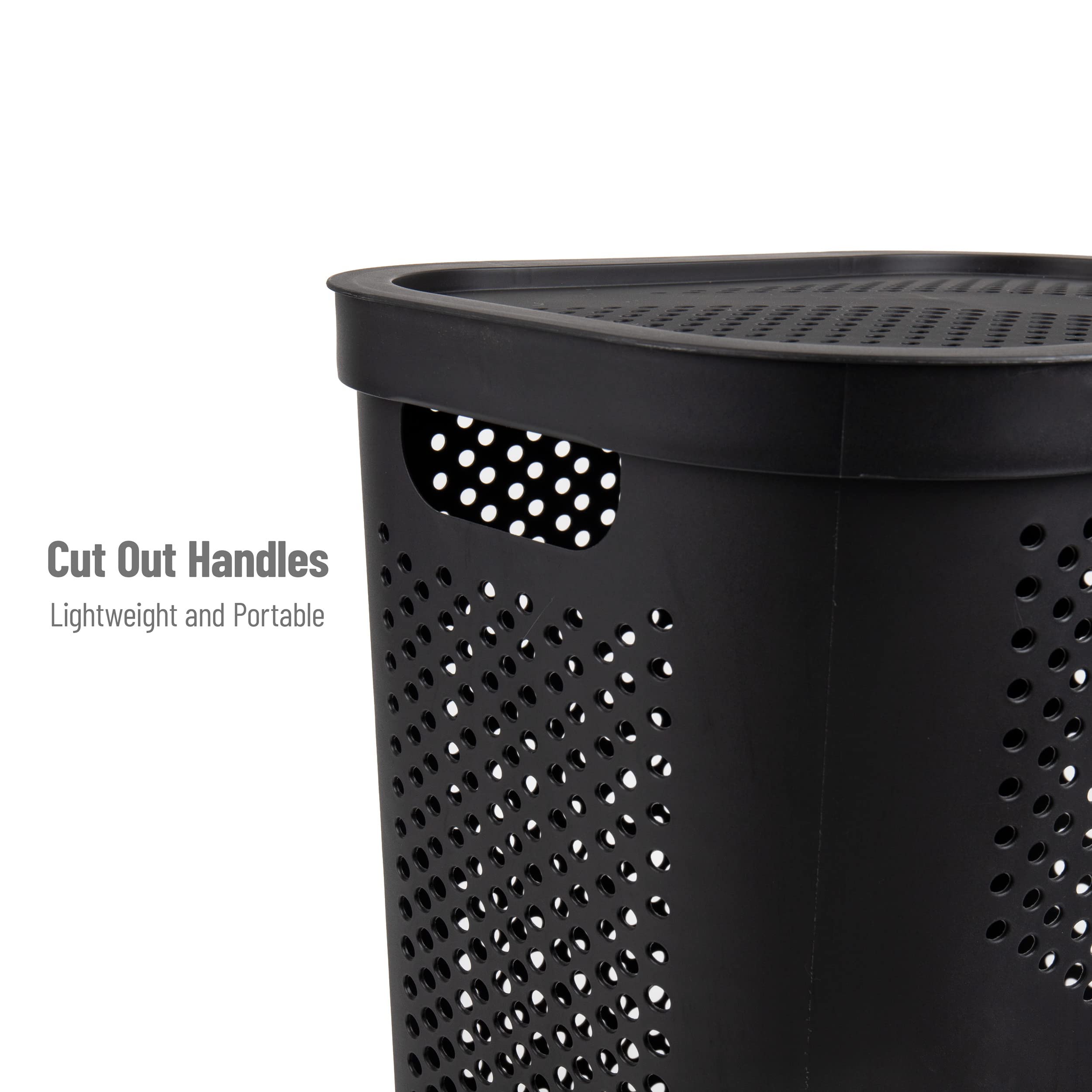 Mind Reader tapered base detail illustrating space-saving floor footprint benefit