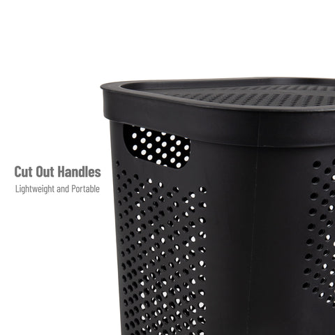 Mind Reader tapered base detail illustrating space-saving floor footprint benefit