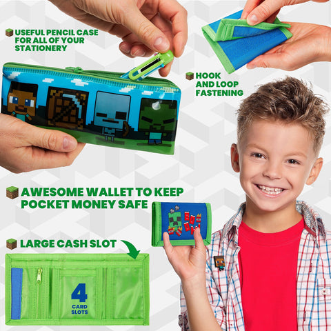 Minecraft open compartment in hand showing daily surprise reveal and excitement benefit