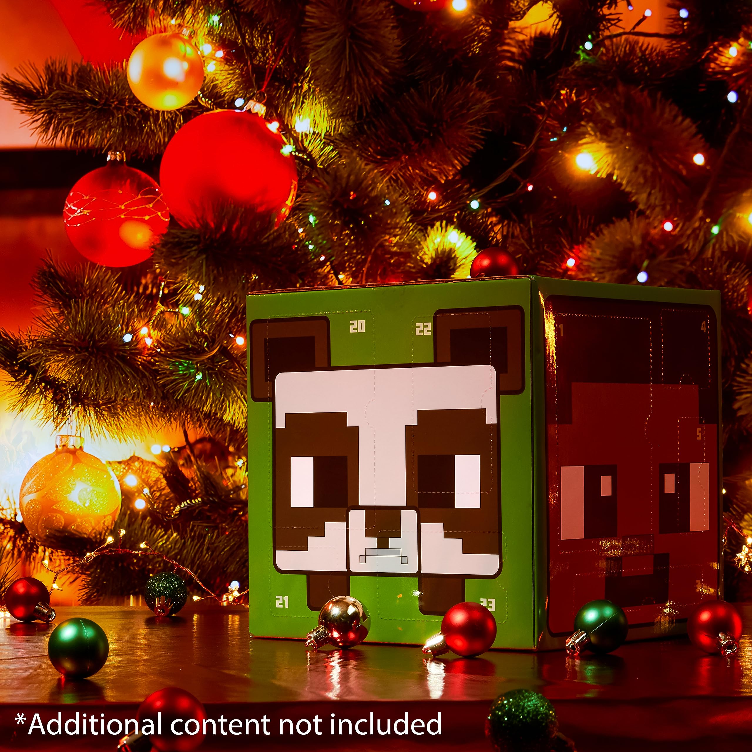 Minecraft pens and erasers close-up showing brand-themed detail and school-ready use
