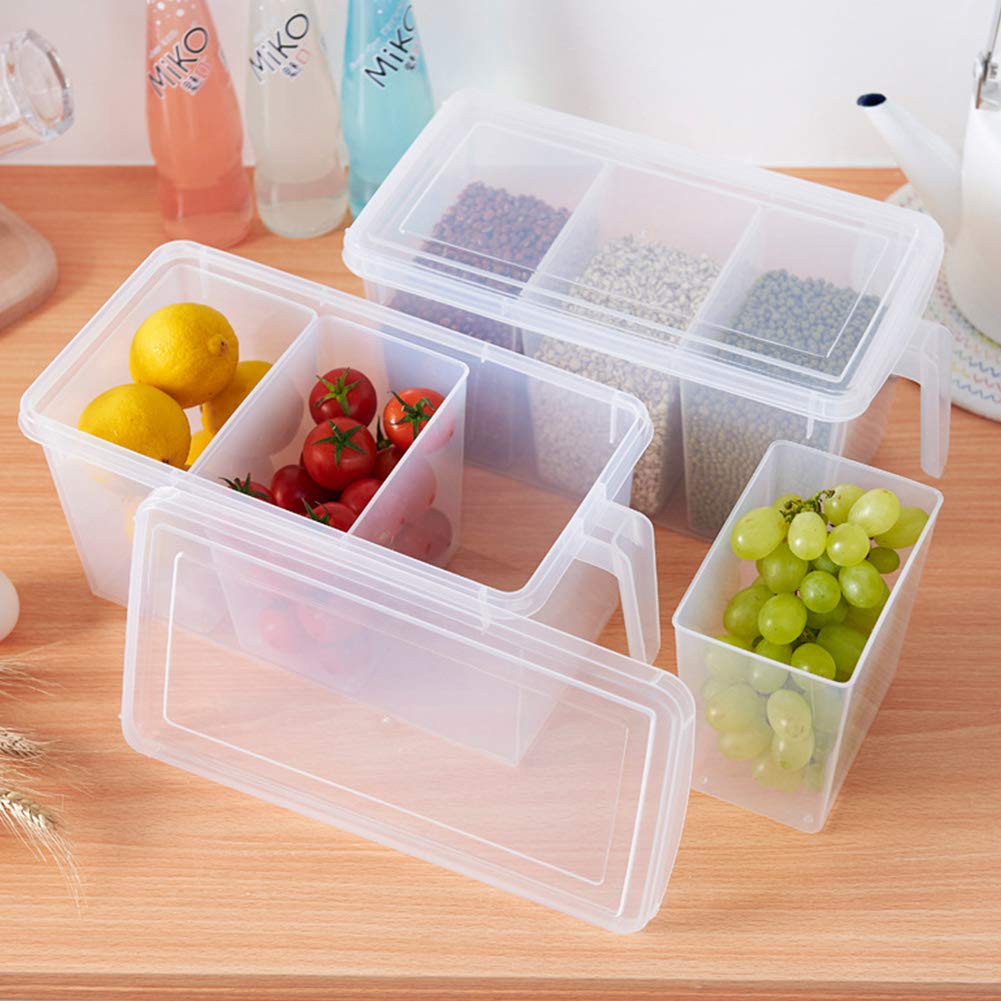 MineSign front-facing packaged bins showing clear visibility and neat storage