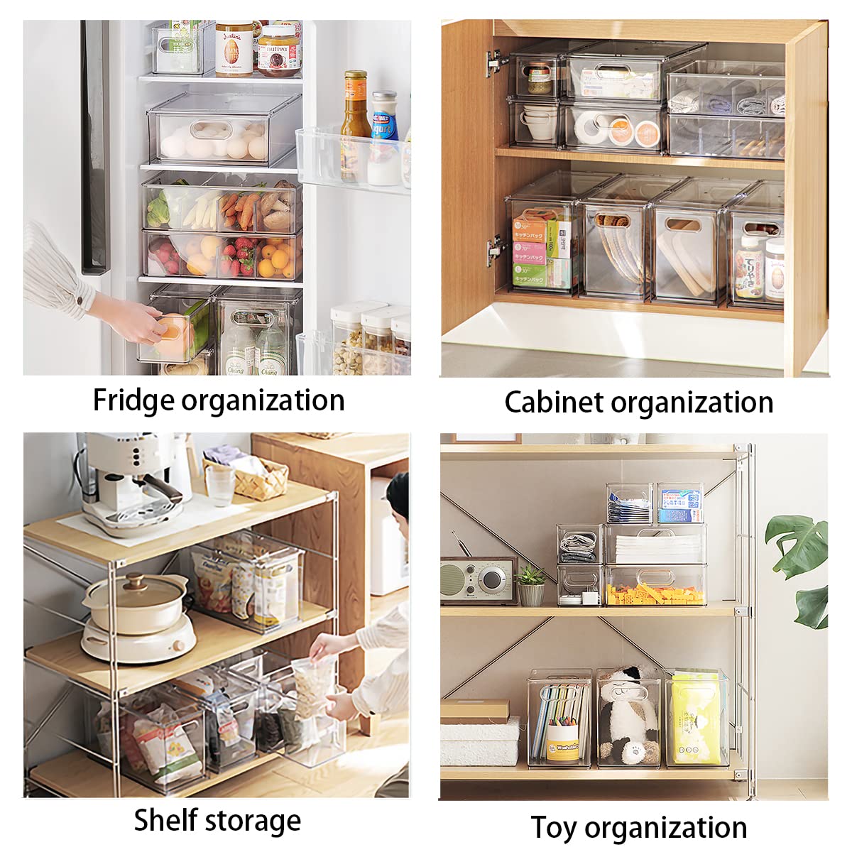 MineSign drawers in pantry organizing snacks and cans for quick access