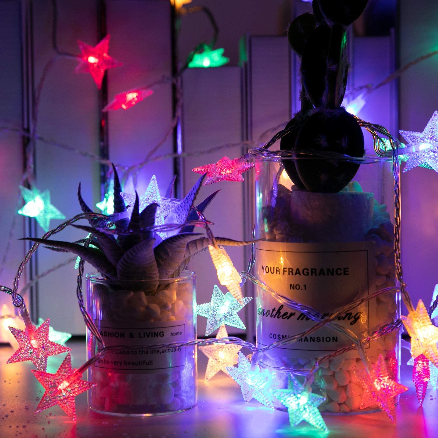 Minetom lights decorating wedding archway for festive event styling