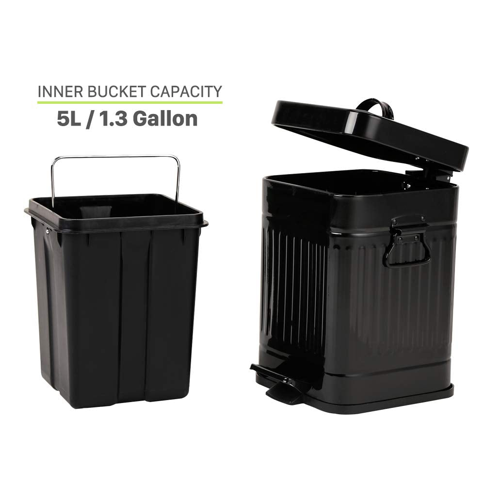 mingol removable inner bucket lifted out for easy emptying and cleaning