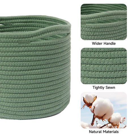 MiniArk close-up of cotton rope texture highlighting durable soft weave