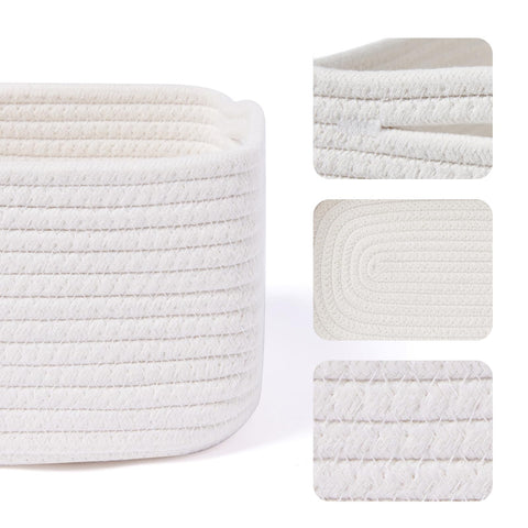 MiniArk close-up of woven cotton rope texture highlighting soft durable construction