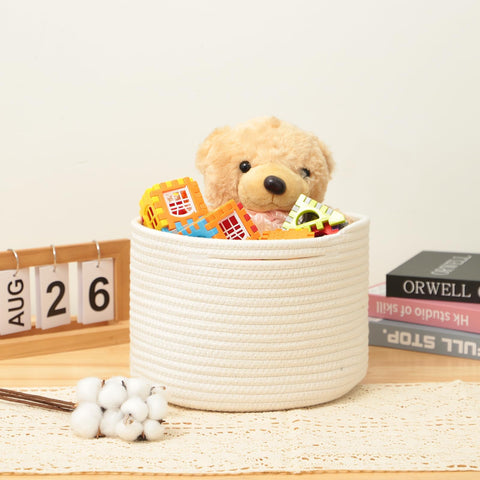 MiniArk used in a nursery holding toys and cloths offering soft, child-safe storage benefit