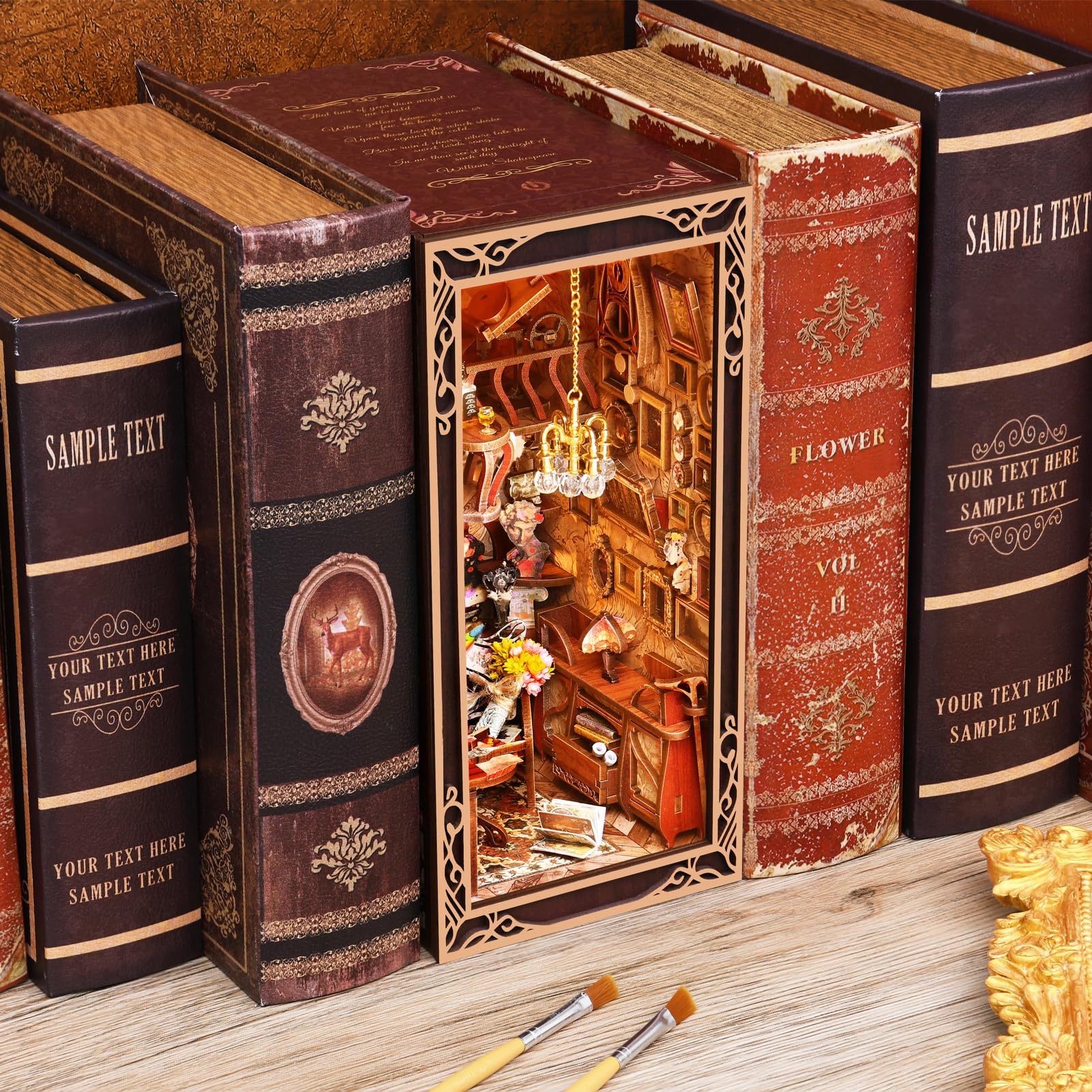 MiniCity clear dust cover protecting miniature scene and simplifying cleaning