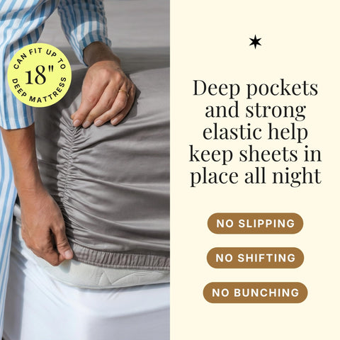 Miracle Made folded flat sheet edge detail highlighting soft finish