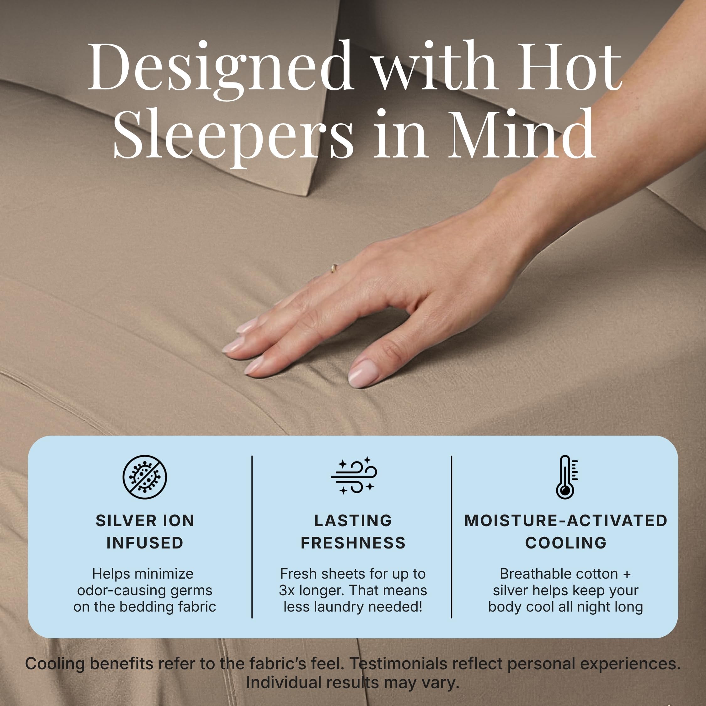 Miracle Made pillowcase stitching detail for soft, durable finish
