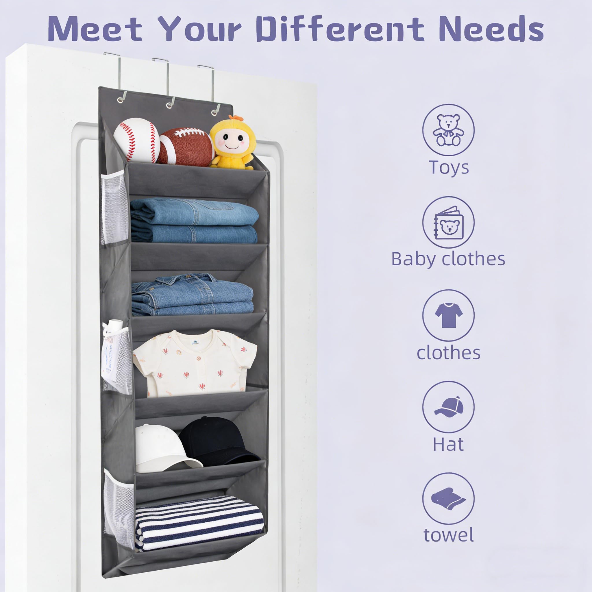 Miracsnail in a bedroom setting illustrating tidy, floor-saving storage