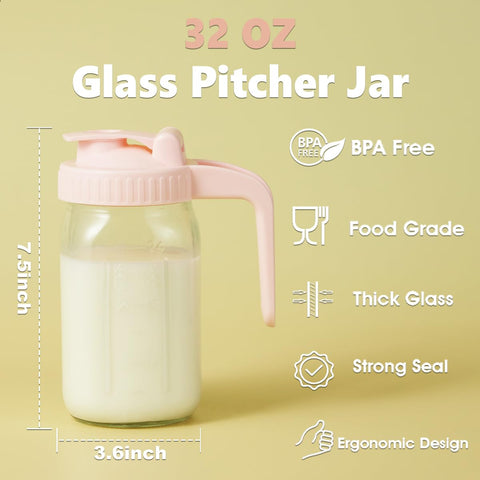 Miradexic scale markings beside measuring cup illustrating true 32oz capacity