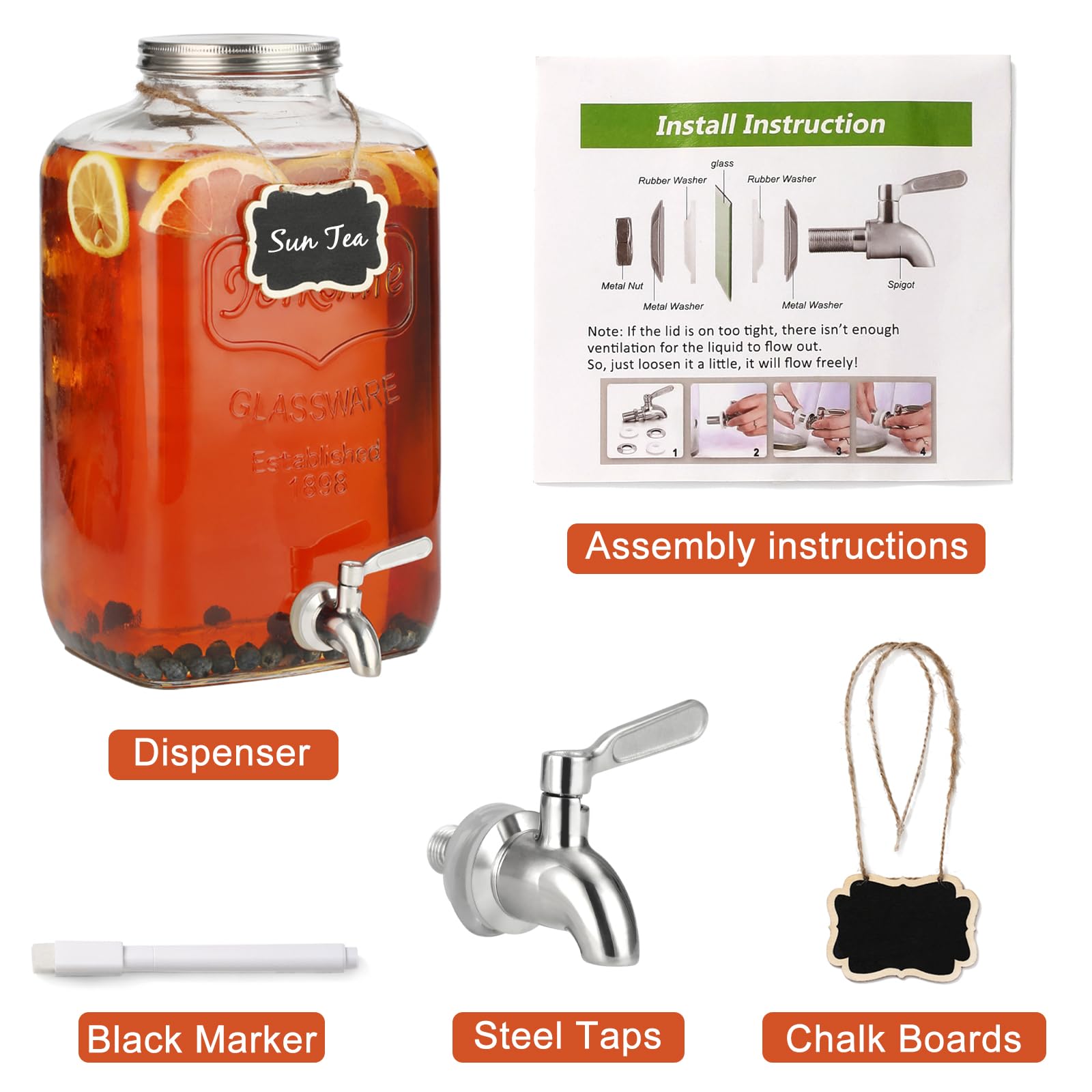 MiraEase lid and chalkboard label with chalk showing easy labeling benefit