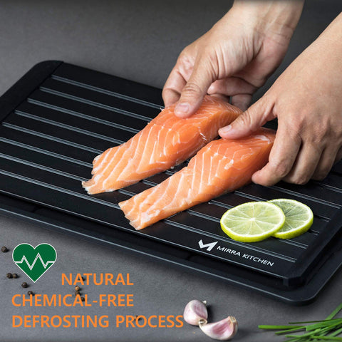 Mirra Kitchen tray in dishwasher indicating simple cleanup convenience
