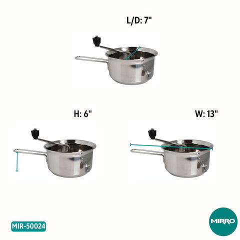 Mirro Foley placed in a kitchen setting illustrating everyday cooking use