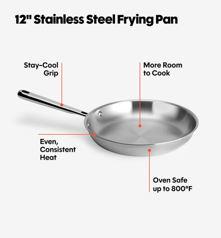Misen pan inside dishwasher rack showing easy cleanup benefit: dishwasher safe