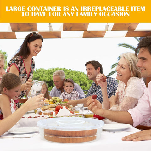 Mission Gallery lifestyle image of carrier on a table at a gathering showcasing elegant presentation