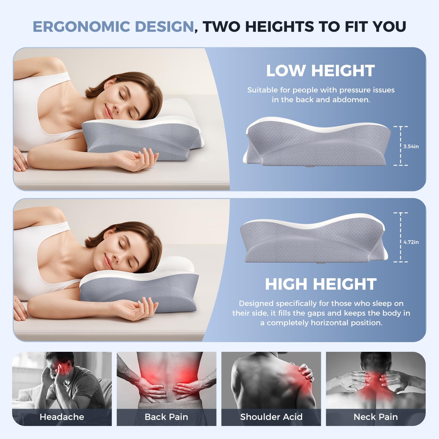 Missleep memory foam texture detail demonstrating slow-rebound comfort