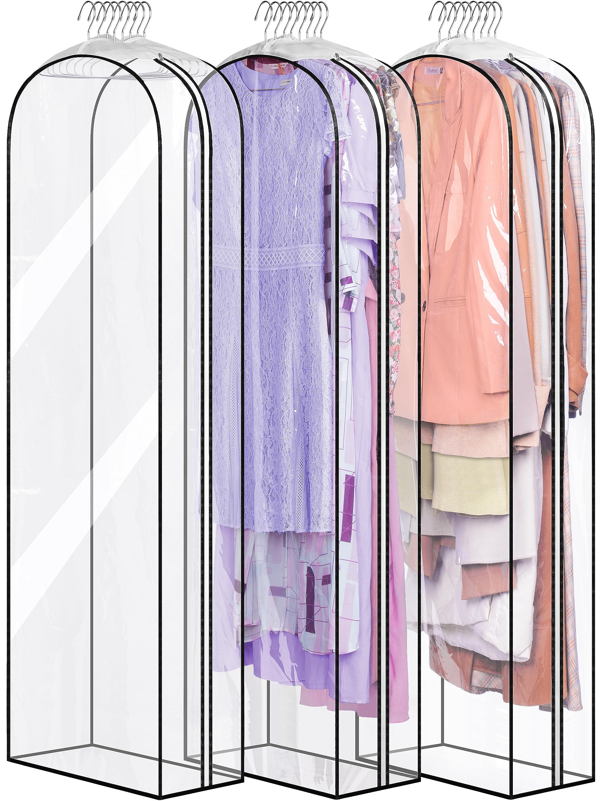 MISSLO clear front view showing full-length visibility and quick selection