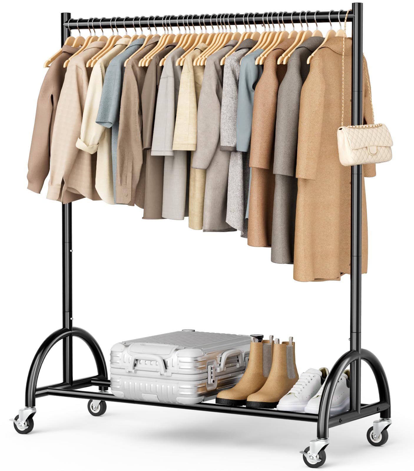MISSLO front view fully stocked showing capacity and neat organization