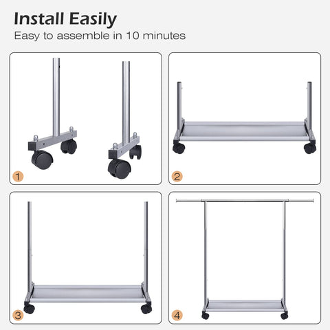 MISSLO laid out parts and tools showing easy assembly benefit