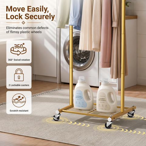 MISSLO side hooks with bag and hat demonstrating extra hanging convenience benefit