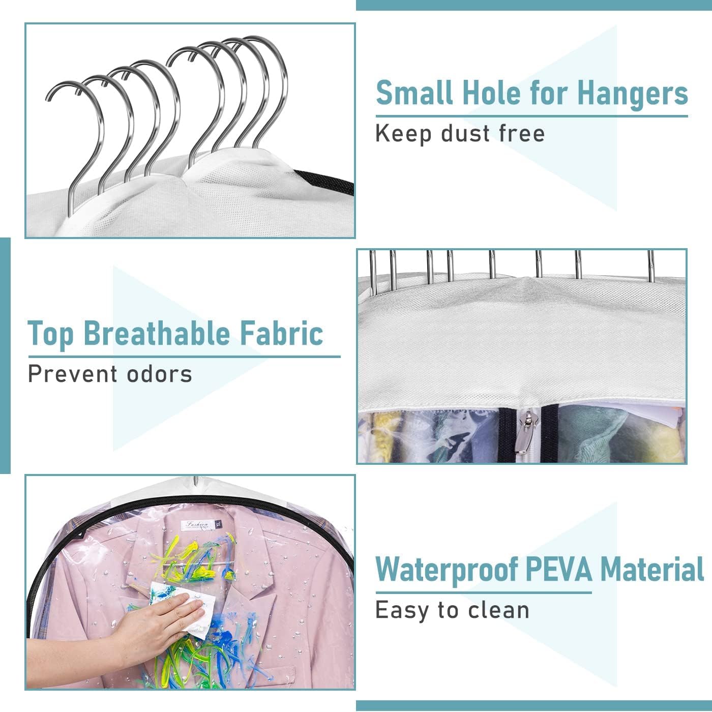 MISSLO bag with suit inside demonstrating length fit and protection benefit