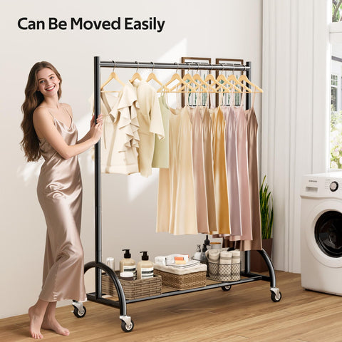 MISSLO caster wheels locked and rolling offering silent mobility