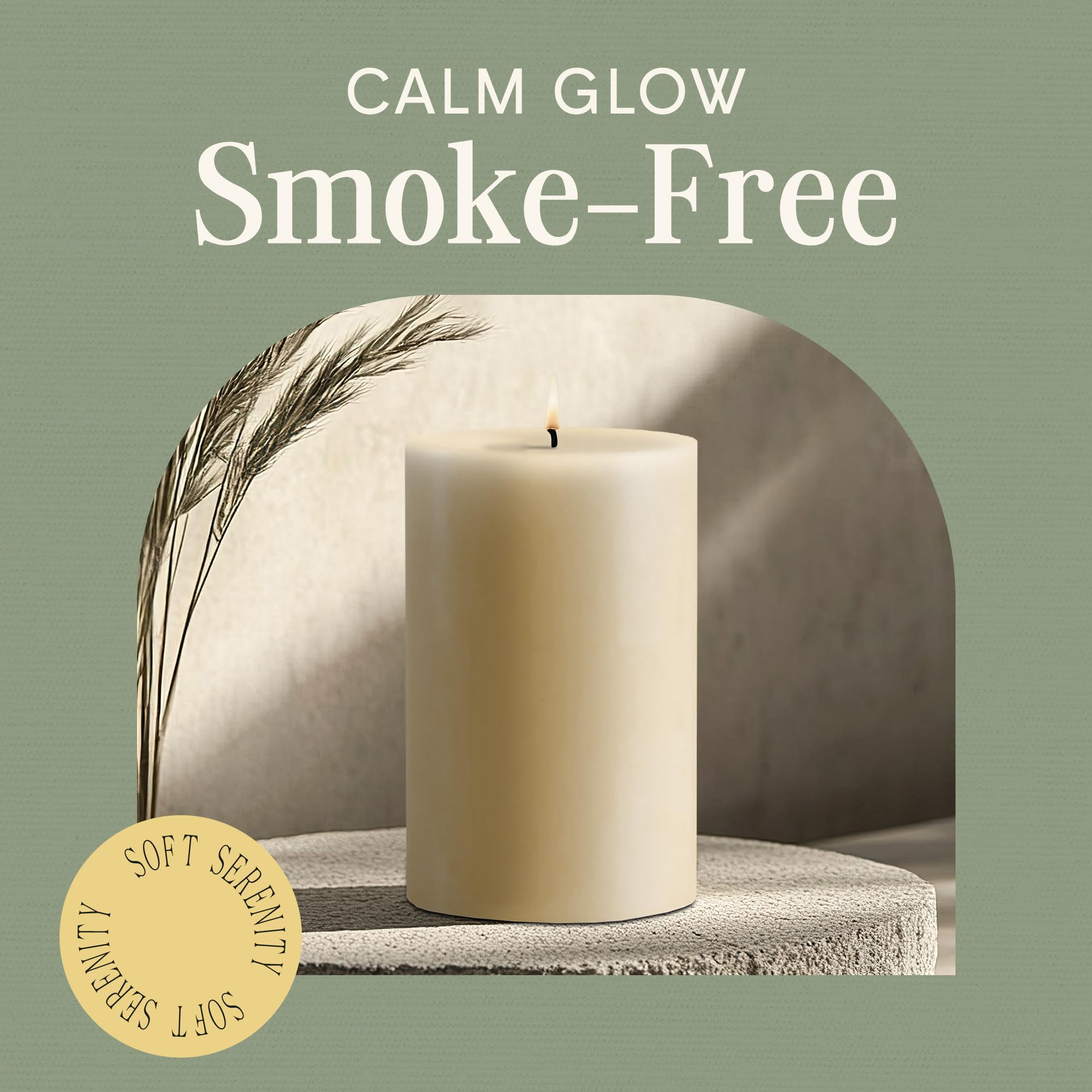Mister Candle lit in holder delivering steady smokeless ambient light